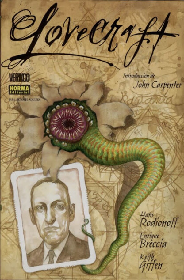 lovecraft-historieta-lovecraft-una-biografia-hans-rodionoff-keith-giffen-enrique-breccia-norma