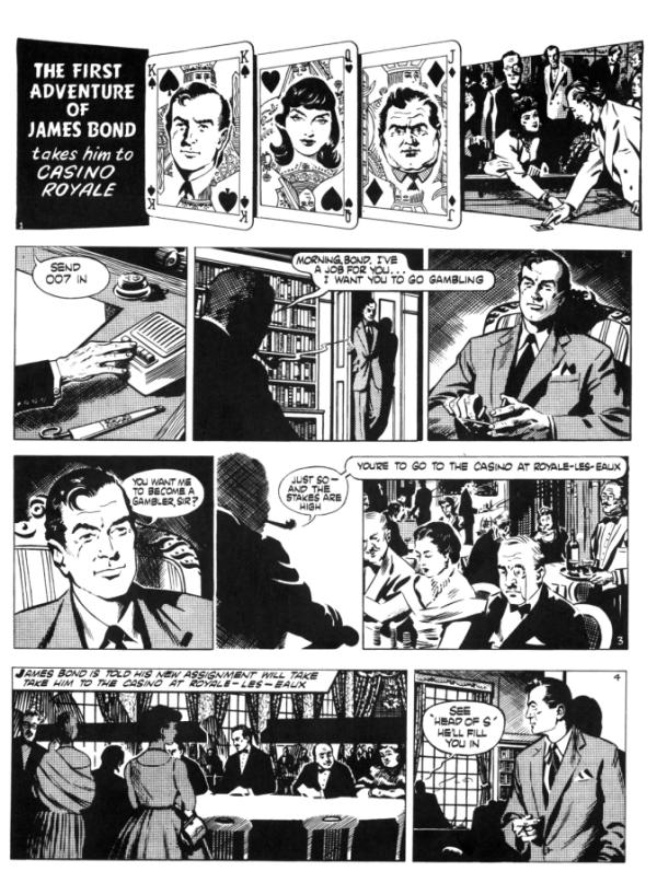 james-bond-en-la-historieta-pagina-novela-comic-casino-royale